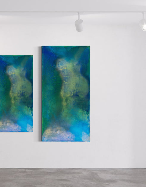 Deep Space | Framed Giclee Print on Canvas